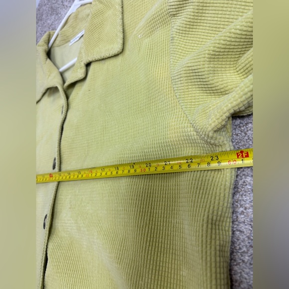 Bryn Walker Cotton Corduroy Waffle Shirt Jacket Size Small Button Up Shacket - Picture 3 of 9